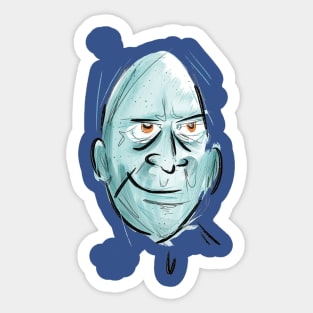 Blue Man Doof Sticker